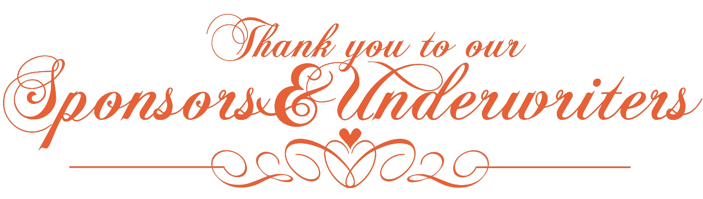 Thank you to our 2024 Sponsors and Underwriters
